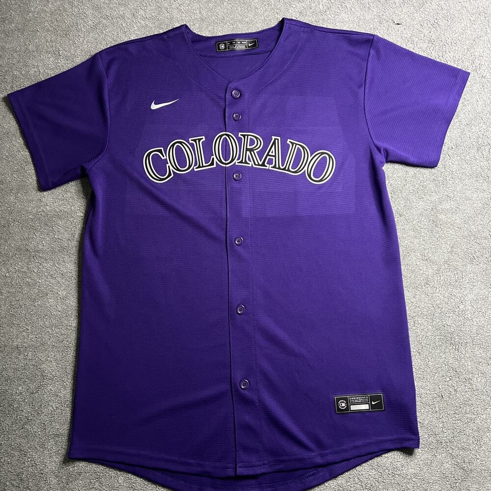 Colorado Rockies Baseball Jersey Men's XL Nolan Arenado Nike Authentic B239